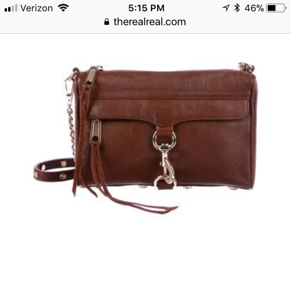 Brown Rebecca Minkoff MAC Convertible Bag